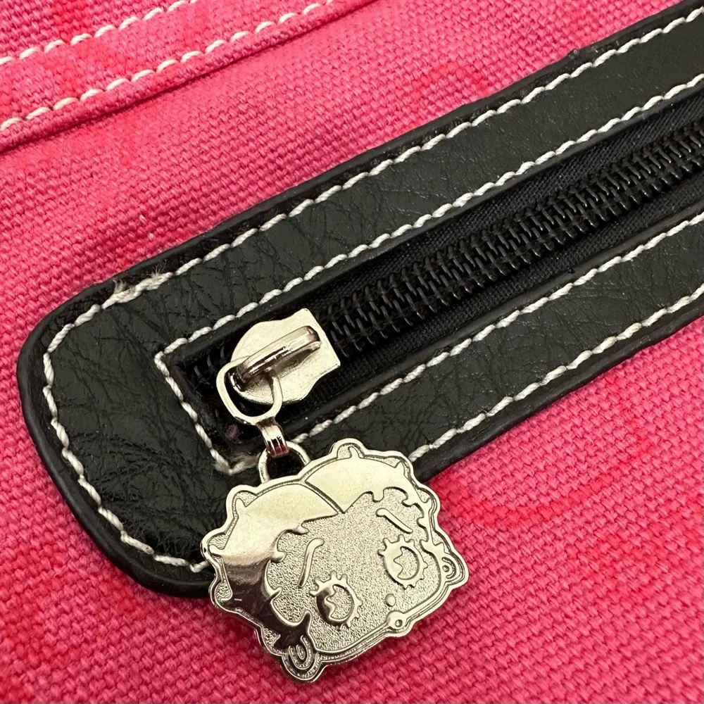 Pink Betty Boop Rhinestone Messenger Bag - Picture 10 of 16